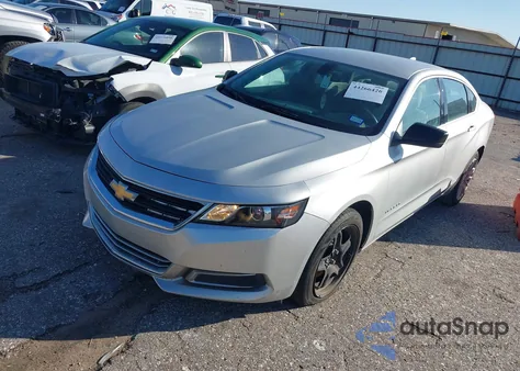 2017 Chevrolet Impala 1Fl из США, поврежденный, VIN 2G11X5SA7H9156162